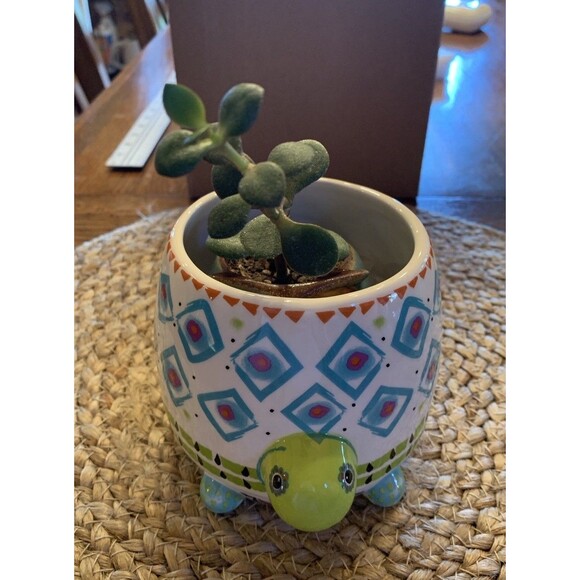 Natural Life Turtle Shaped  16 oz Coffee Mug “I Turtley Love You” Whimsical NOTE - Picture 4 of 11